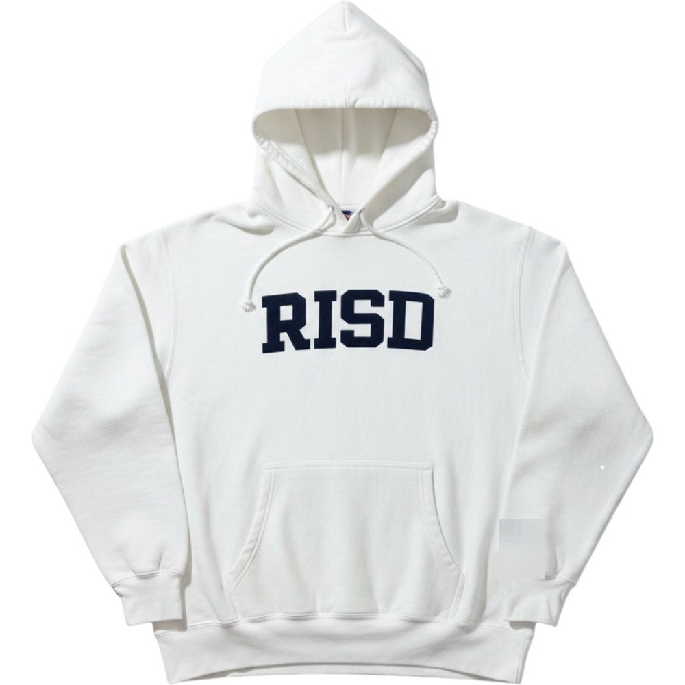 MV Sport Pro-Weave RISD Hoodie White Rhode Island School of‎ Design Mens 2XL 488